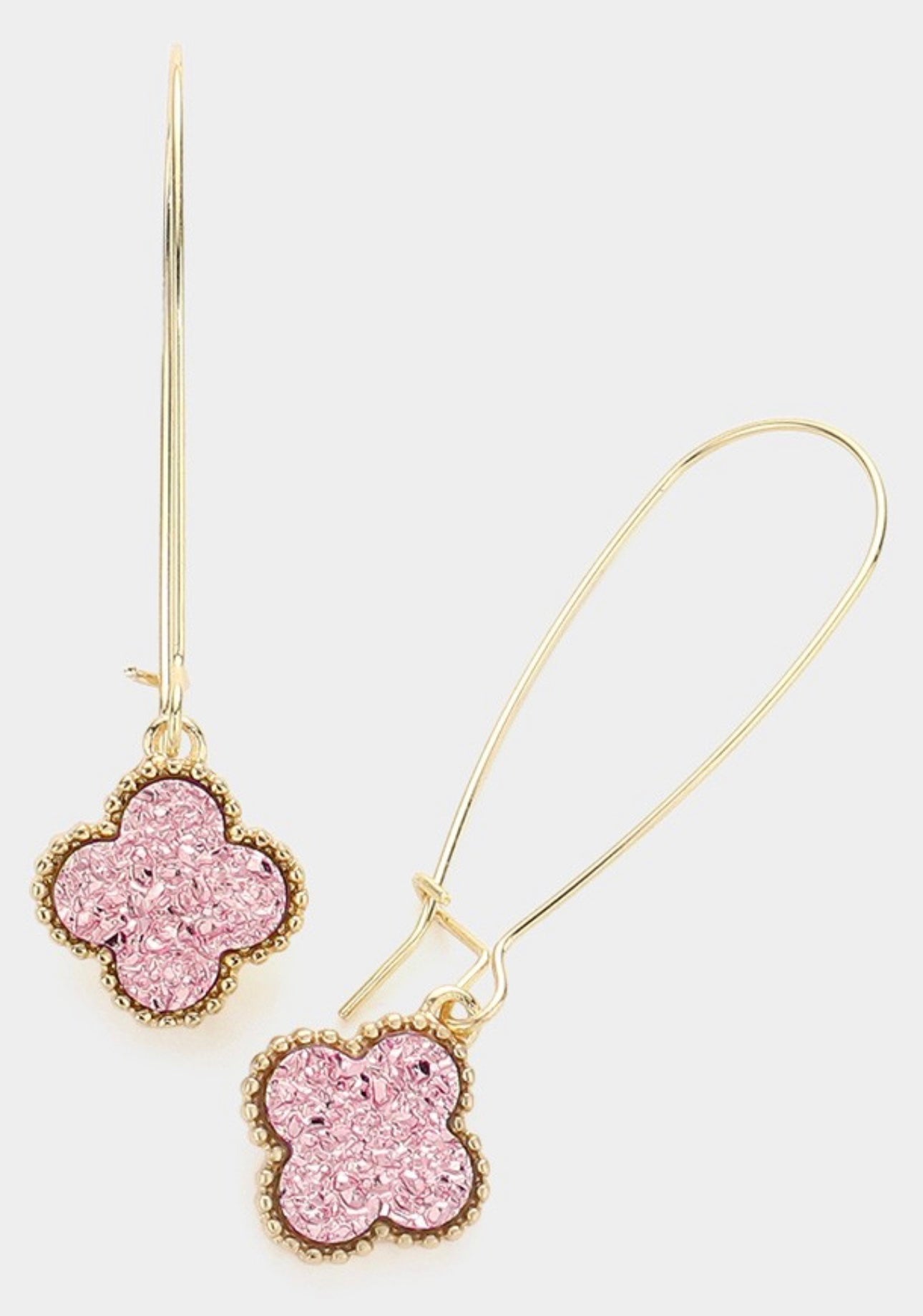 Quatrefoil Dangle Earrings