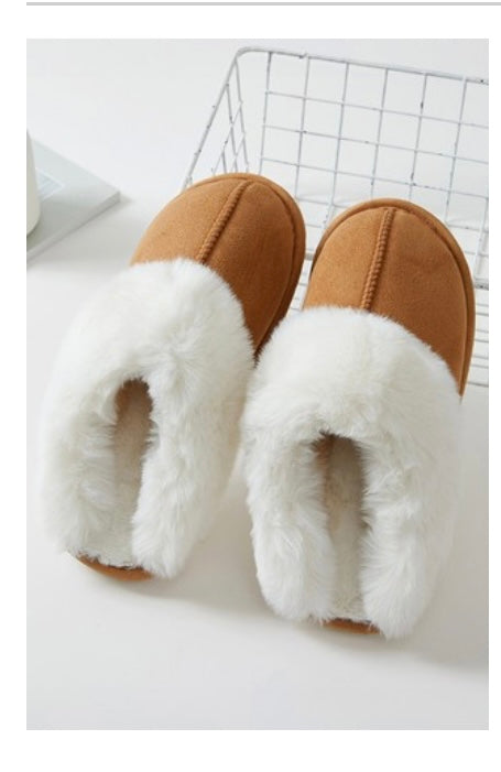 Faux Fur Indoor Slippers