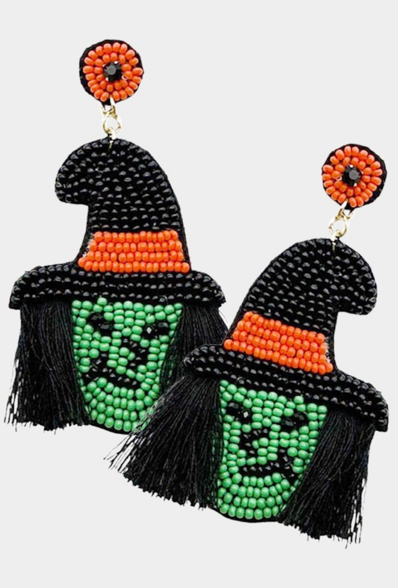 Witch Face Earring