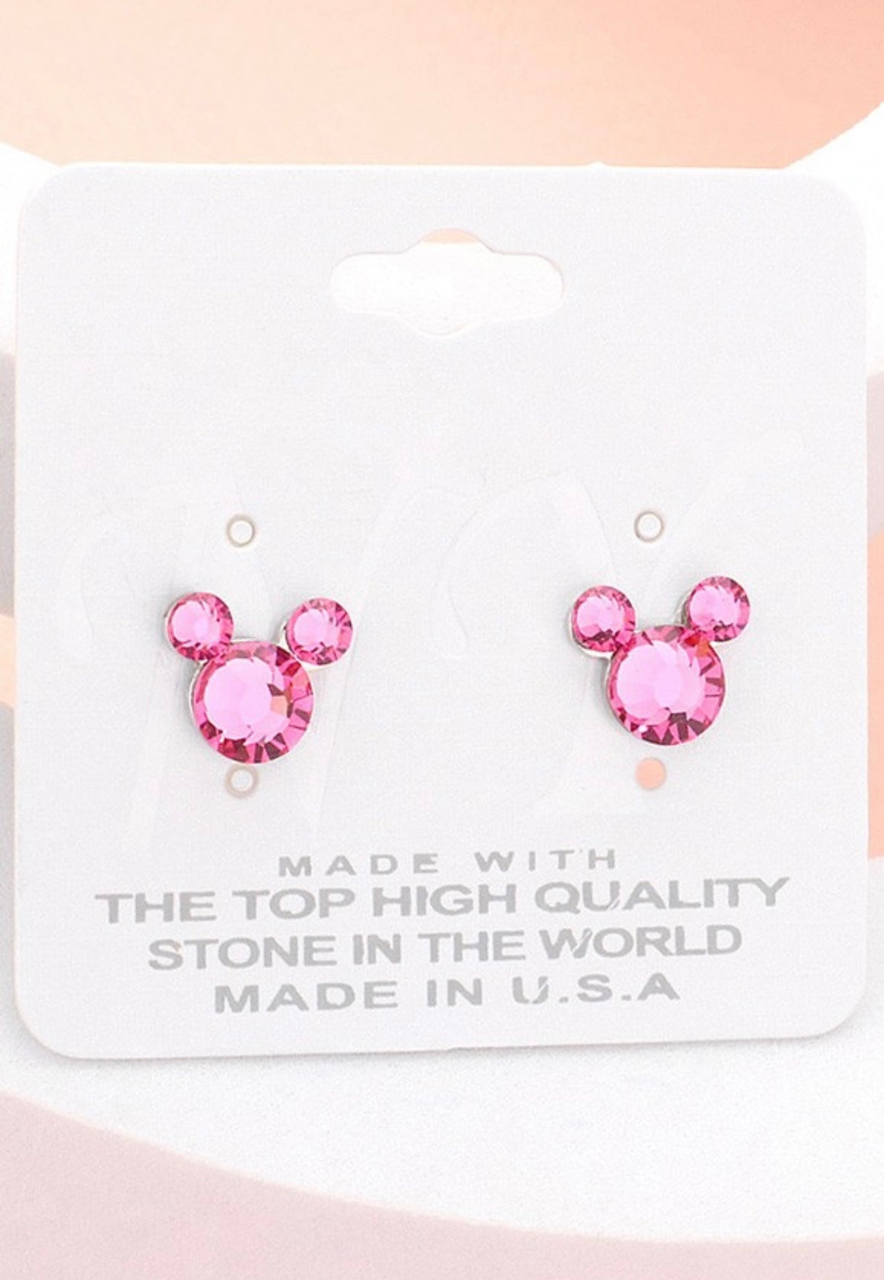 Mouse Stud Earring