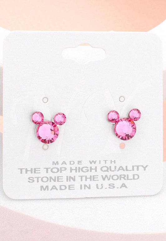 Mouse Stud Earring