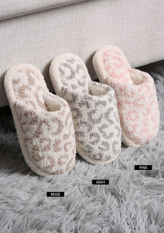 Leopard Kids Slippers