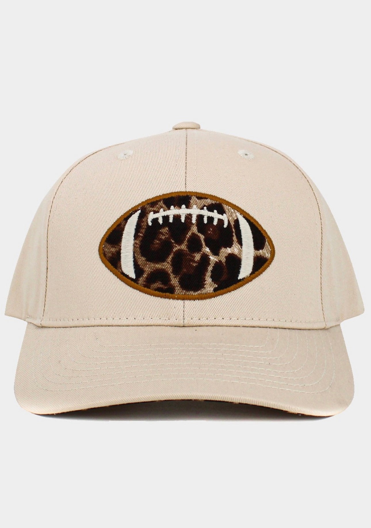 Leopard Football Baseball Cap