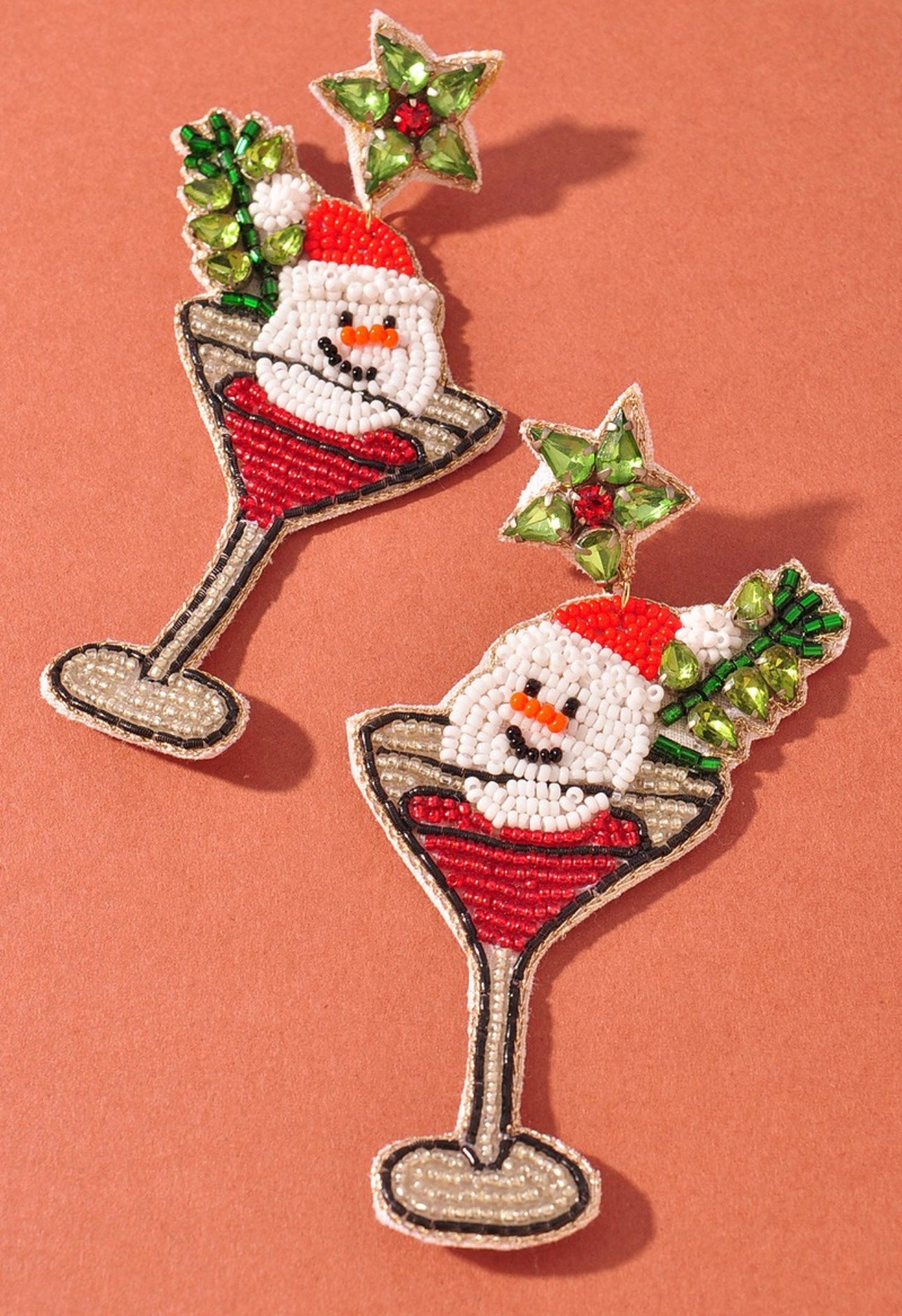 Santa Cocktail Earrings