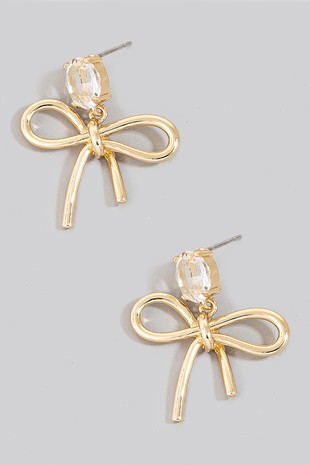 Bow Dangle Earrings