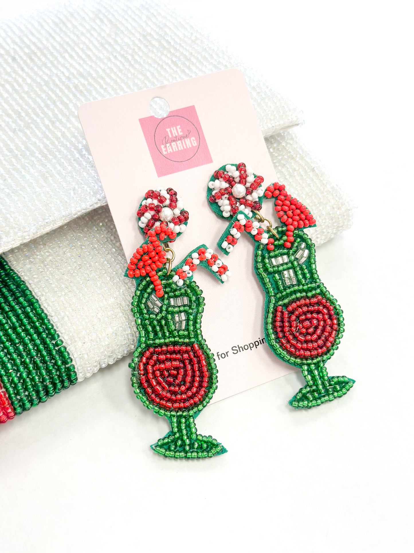 Christmas Cocktail Earrings