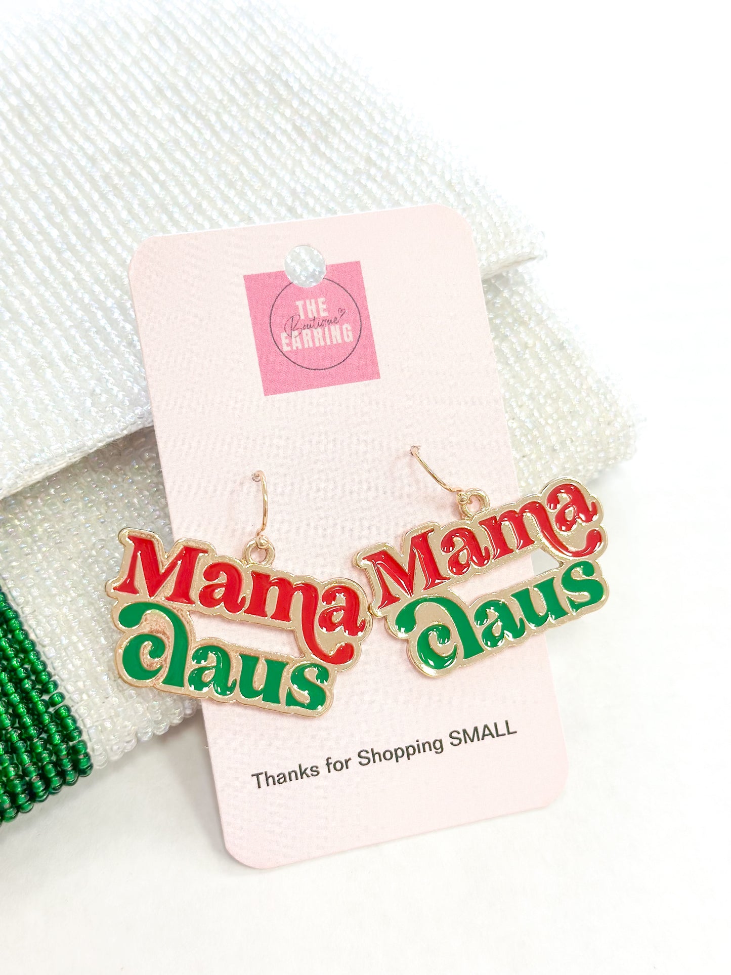 Mama Clause Earrings