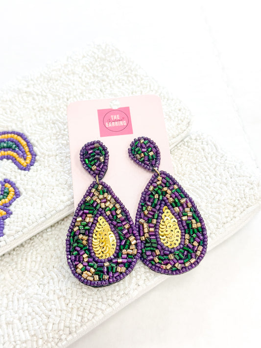 Teardrop Mardi Earrings