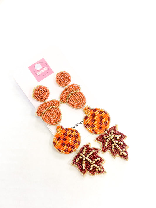 Fall Layered Earrings