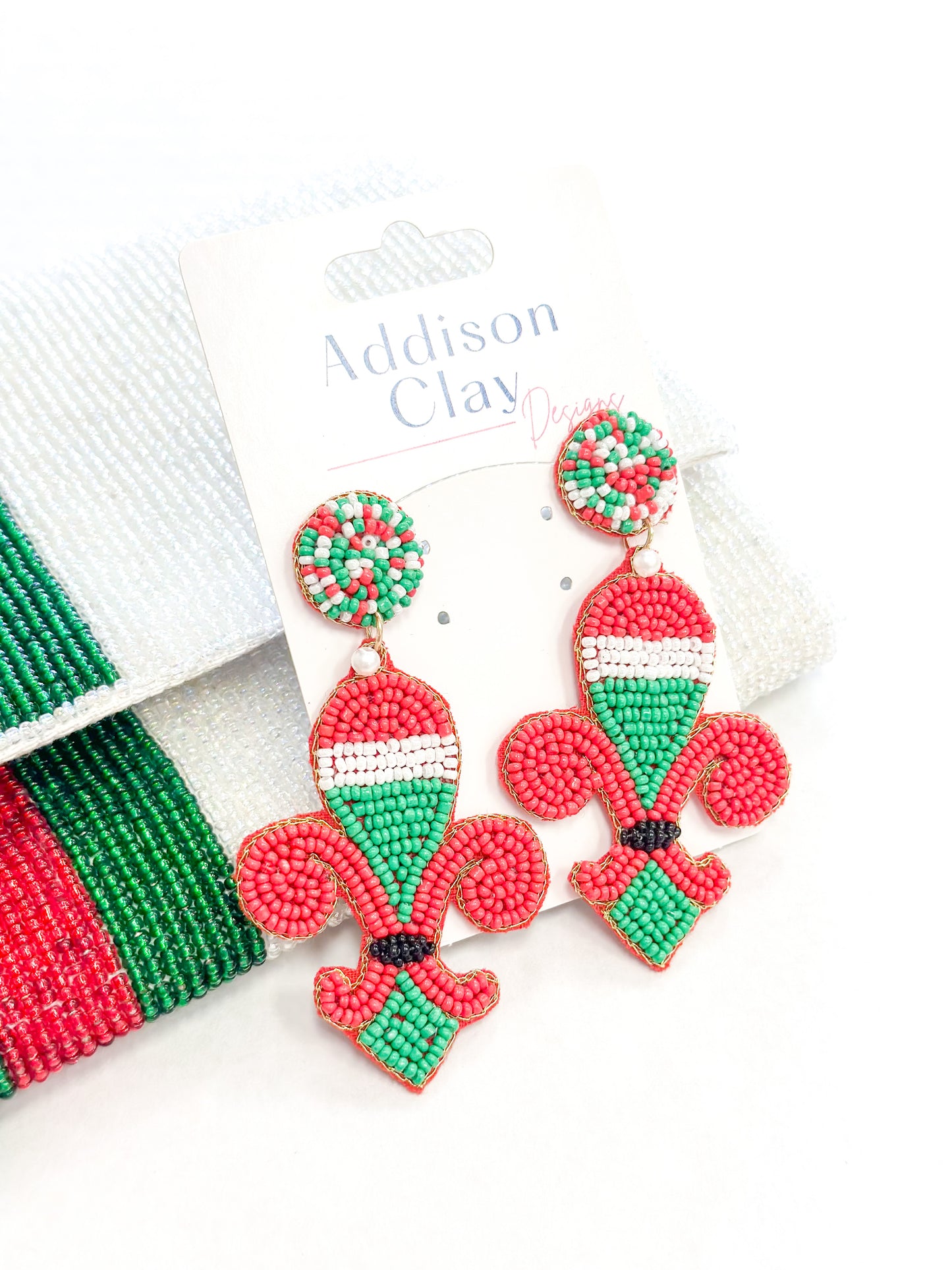 Cajun Christmas Earrings