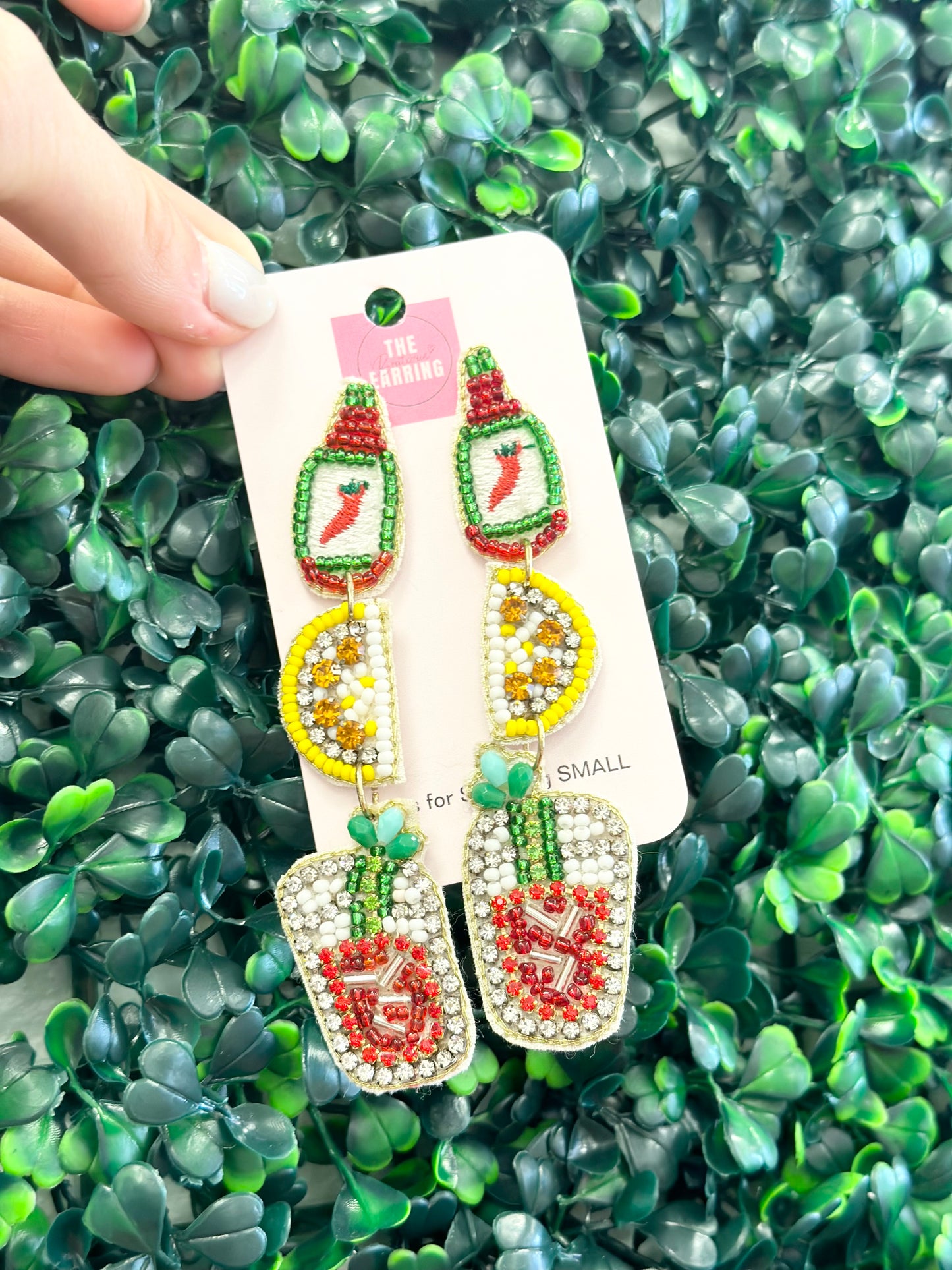 Spicy Shot Dangle Earrings