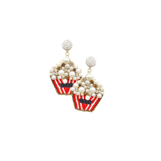 Popcorn earrings