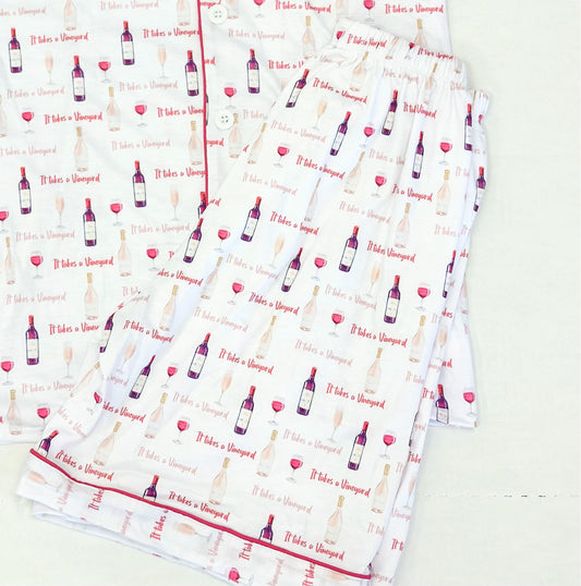 Wine women’s Pajama Short Only