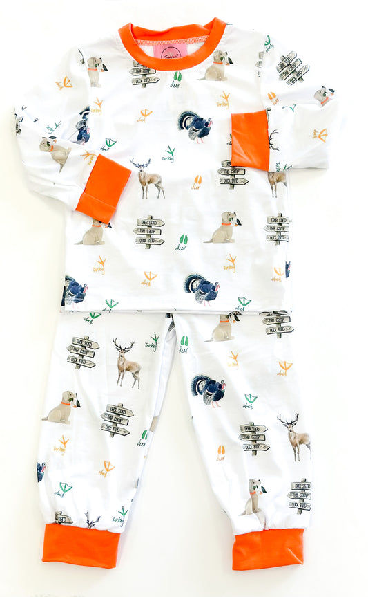 Kids hunting pajama Set