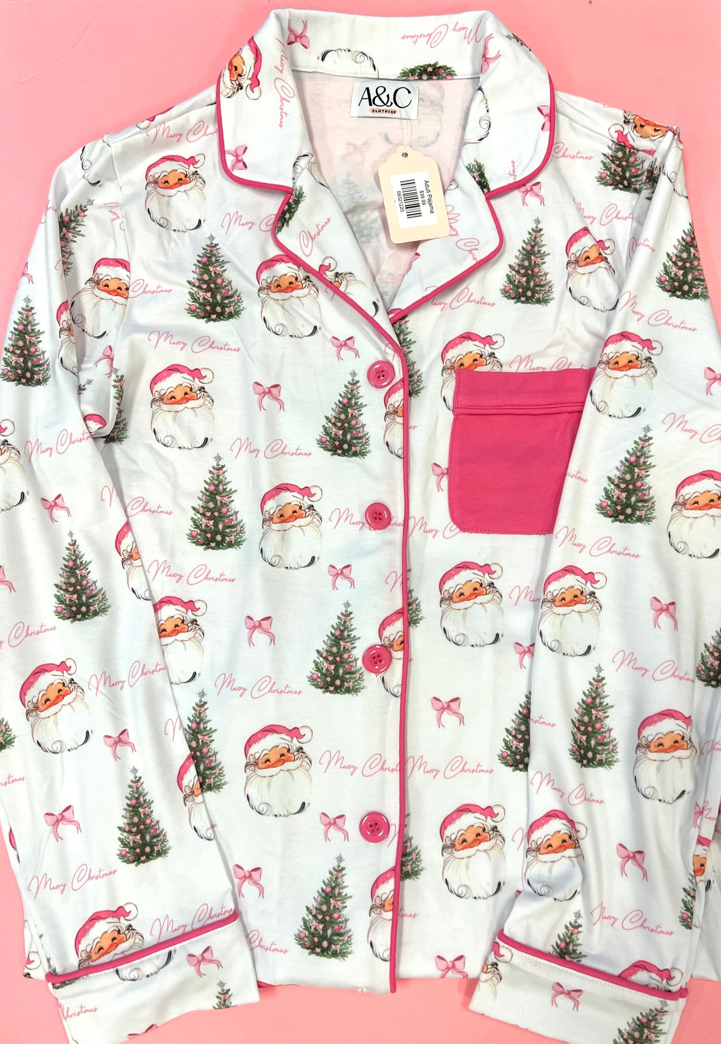 Pink Santa Gown