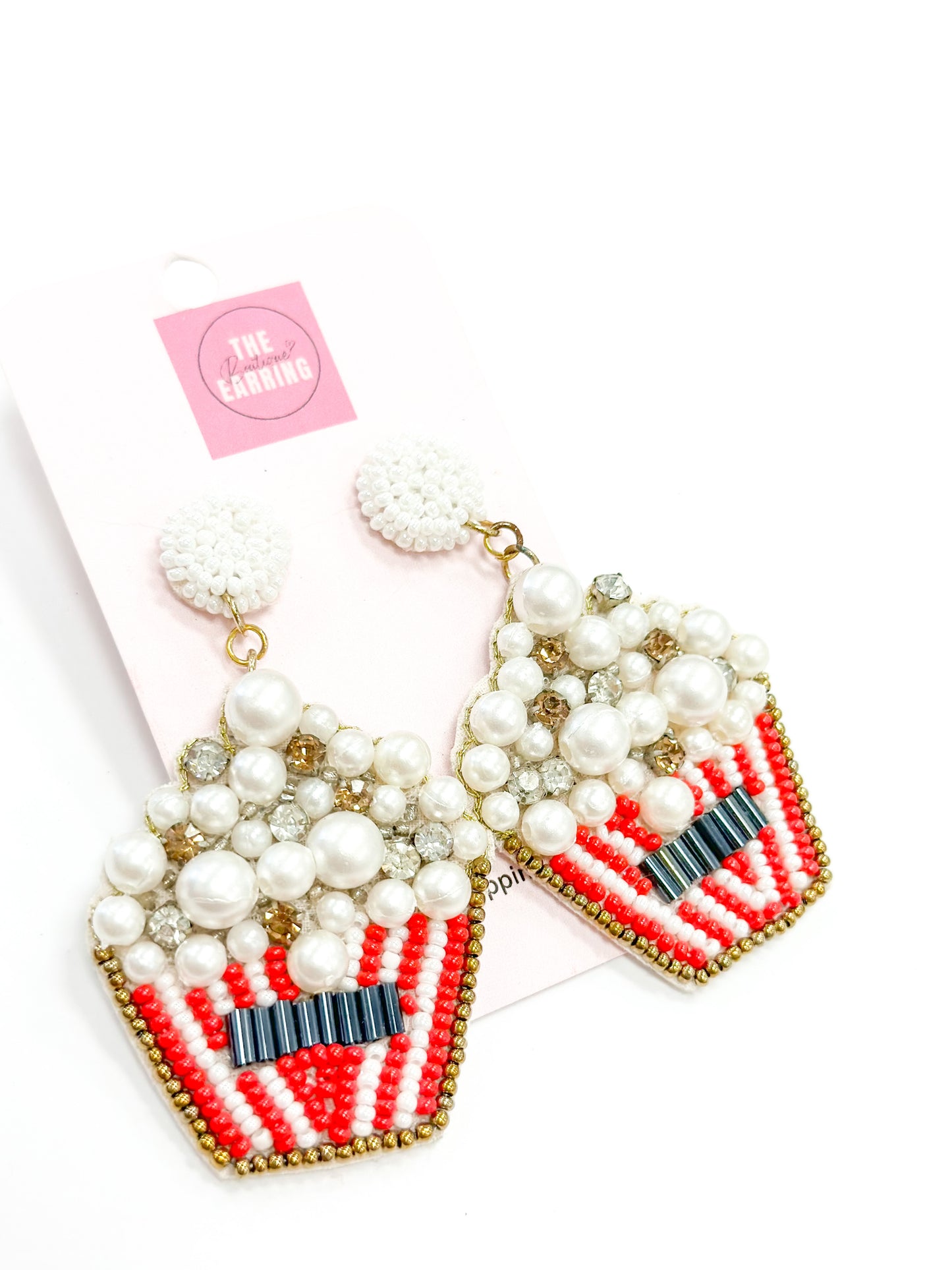 Popcorn earrings