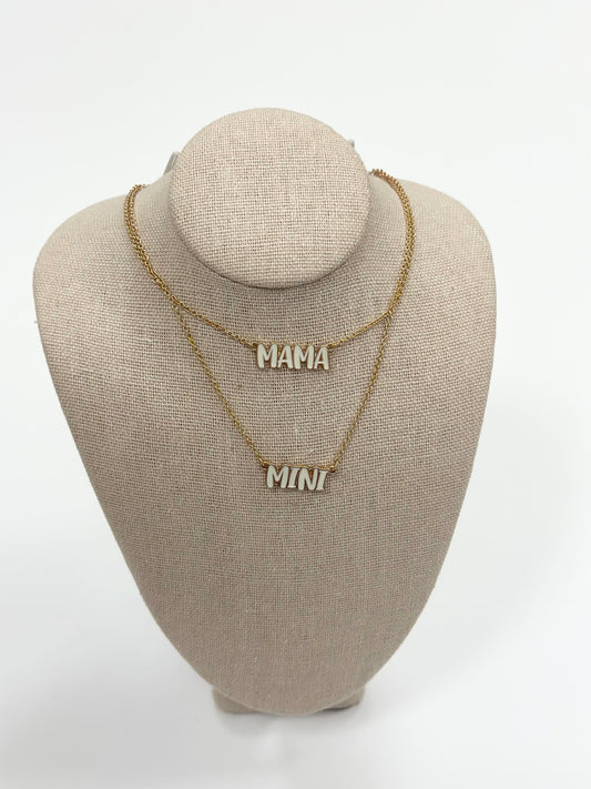 Mama/Mini Necklace