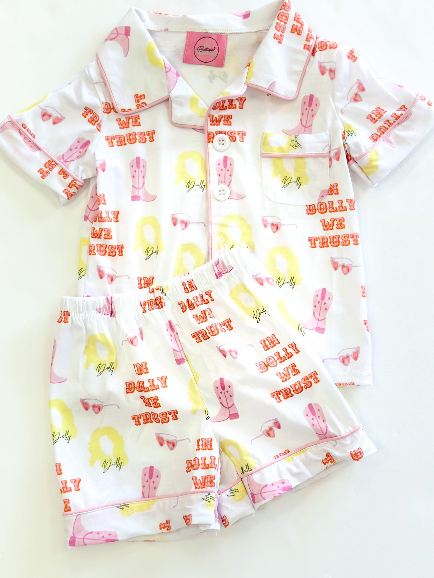 Kids Dolly 2pc Pajama Set