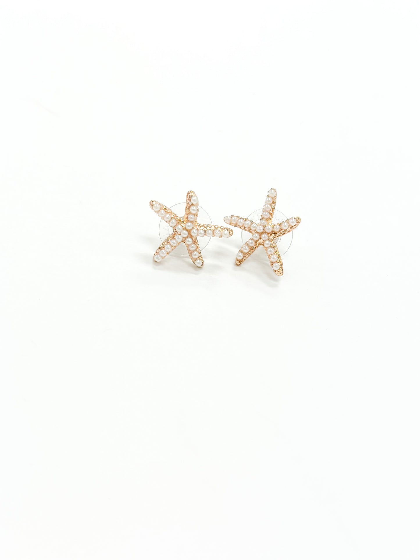 Pearl Star Fish Studs